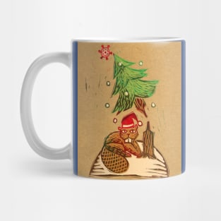 Holiday Beaver Mug